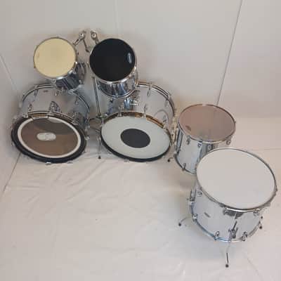 Slingerland 12x12"Chrome Over Wood Power Mega-Tom Magnum Vintage 5ply Maple Drum image 16