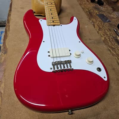 1981 Fender Bullet H-1 Dakota Red image 8