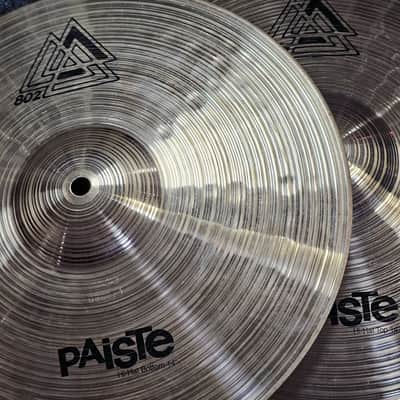 Hi-Hat Cymbals 14" Paiste 802 Vintage USED! RK82V190826 image 3