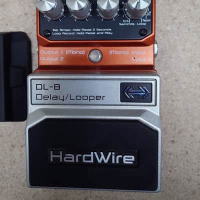 DigiTech Hardwire DL-8 Delay Looper 2010s - Orange image 2