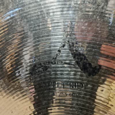 Zildjian 21" A Series Sweet Ride Cymbal image 2