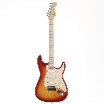 Fender American Deluxe Stratocaster SCN Ash with S-1 MF, Aged Cherry Sunburst [DZ9338164] (06/29) image 13