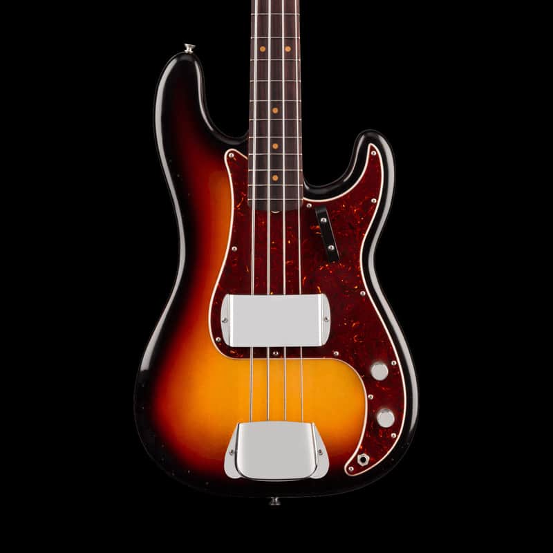 Fender James Jamerson 1962 Precision Bass 3-Tone Sunburst with Case image 1