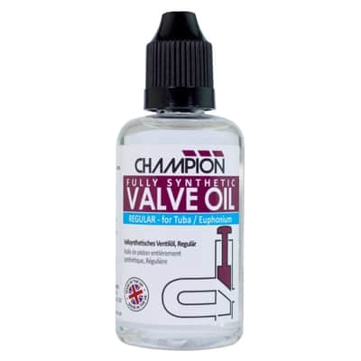 Champion Premium Fully Synthetic Valve Oil - Regular - 50ml Bottle image 2