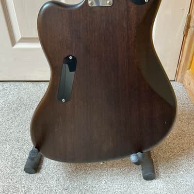 Fender Modern Player Jaguar 2014 transparent black image 4