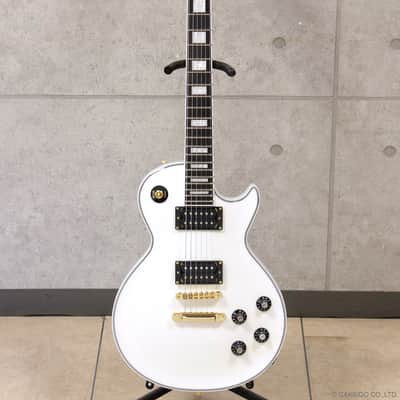 Edwards E-LPC White, LP Custom Style, Open Humbucker Pickups, Brand New image 4