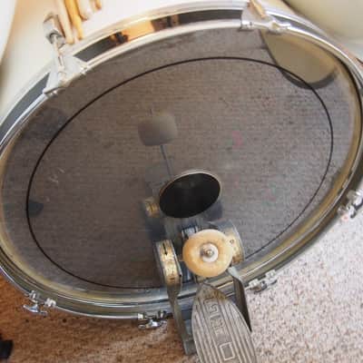 North 4 Piece Set 1969 Fiberglass.  MINT. Collectible. Awesome Sound. Head sizes 22, 14, 12, 10"HUGE image 20