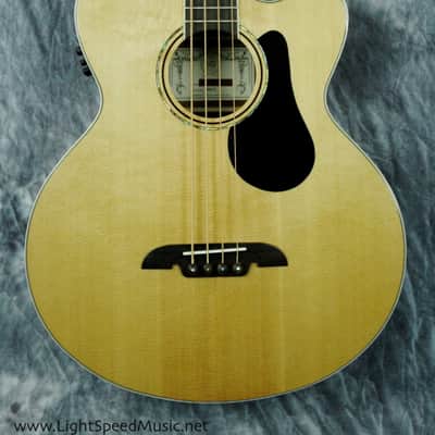 Alvarez AB60CE Acoustic-Electric Bass w/ LR Baggs Preamp & Solid Spruce Top image 2