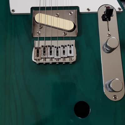 Fender Status Quo Francis Rossi Signature Telecaster. Japan 2003. Satin Trans Green. Super Rare!+H/C image 4