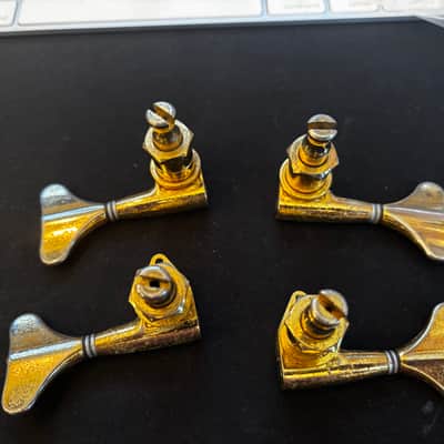 Fodera bass guitar tuners tuning machines gold 4 string 2:2 image 3
