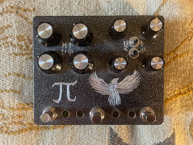 Black Hawk Ram’s Head Fuzz/Valkyrie Drive Combo 2020s - Hammered Black/Grey image 1