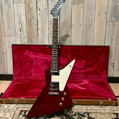 2001 Gibson Explorer '76  Cherry Finish, Includes Pro Setup & Original Hard Shell Case ! image 19