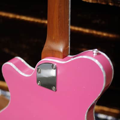 Perinetti Lancia Semi-Hollow - Pink Gold Sparkle image 15