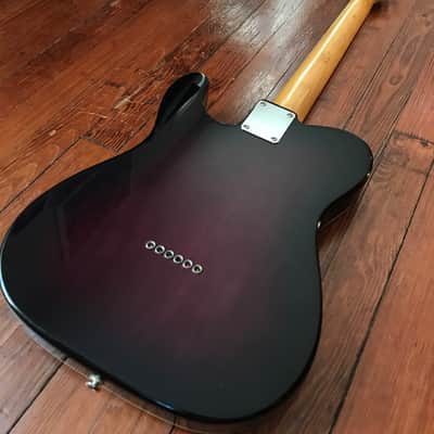 Baroness Custom G&L ASAT - Classic 'S' - 2015 - w/ Custom "Purple Burst" Stain image 3
