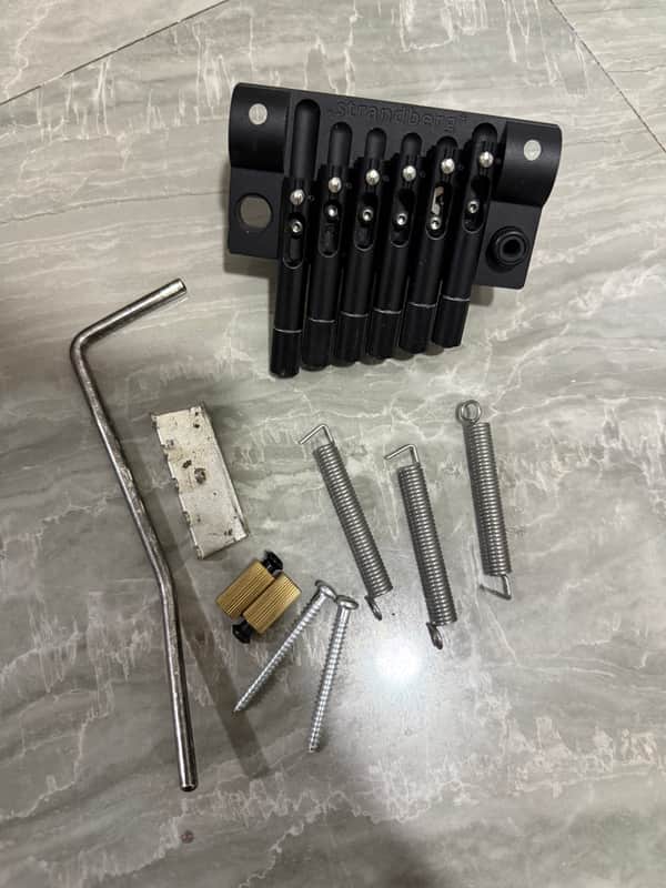 Strandberg Guitars Tremolo Bridge Original 6 String - black image 1