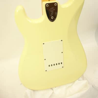 90's Fender Artist Series Yngwie Malmsteen Signature Stratocaster Electric Guitar, Vintage White image 17