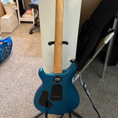 2023 Paul Reed Smith CE-24 with Birds ~ Custom Color Aquamarine Fire Mist Satin imagen 4