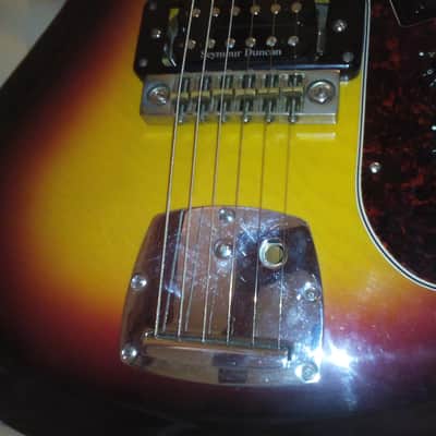 Univox  Hi flier custom 1968 Kurt Cobain mod image 11