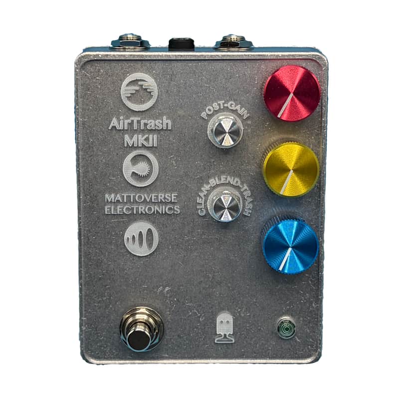 Mattoverse Electronics AirTrash MKII - Green LED - Engraved Clear Acrylic Faceplate image 1