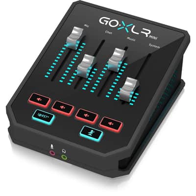 TC Helicon GO XLR Mini Online Broadcast Mixer, Black image 1