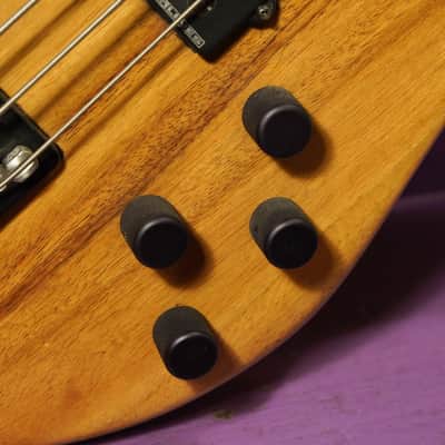 1994 Chip Wilson w/Kubicki Headless Fretless Neck Electric Bass Guitar (VIDEO! Fresh Setup) image 9