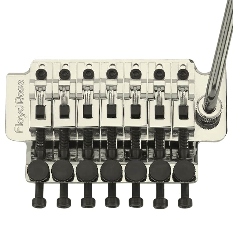 Genuine Floyd Rose 1000 Series Original-Style 7 String Tremolo System - Nickel image 1