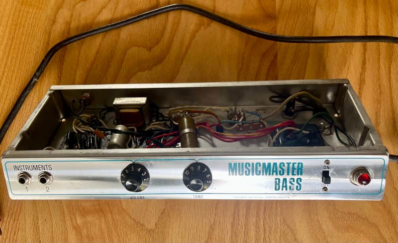 Fender Musicmaster Bass Amp Chassis 1980 w/Hasserl Mods image 1