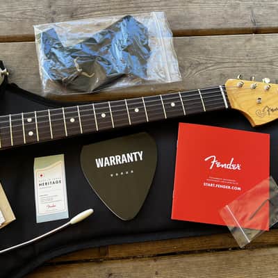 Fender Heritage '60s Jazzmaster - NITRO White Blonde, ASH body (Made in Japan, Special Run series) image 2