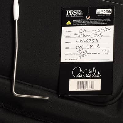 Paul Reed Smith (PRS) Silver Sky John Mayer Signature Polar Blue [24 0386259] (06/15) image 3