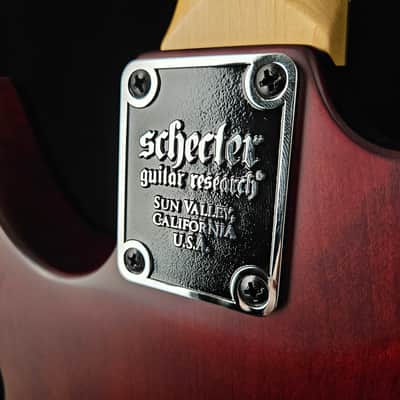 Schecter Omen-6 Electric Guitar - Walnut Satin - NEW image 10
