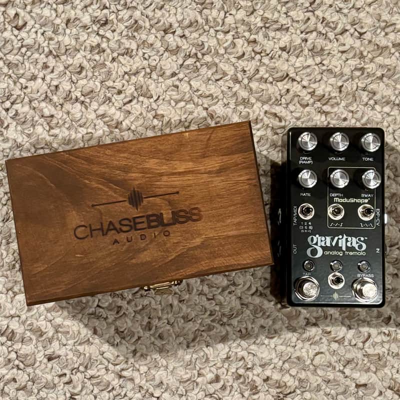 Chase Bliss Audio Gravitas Analog Tremolo 2015 - Present - Black image 1