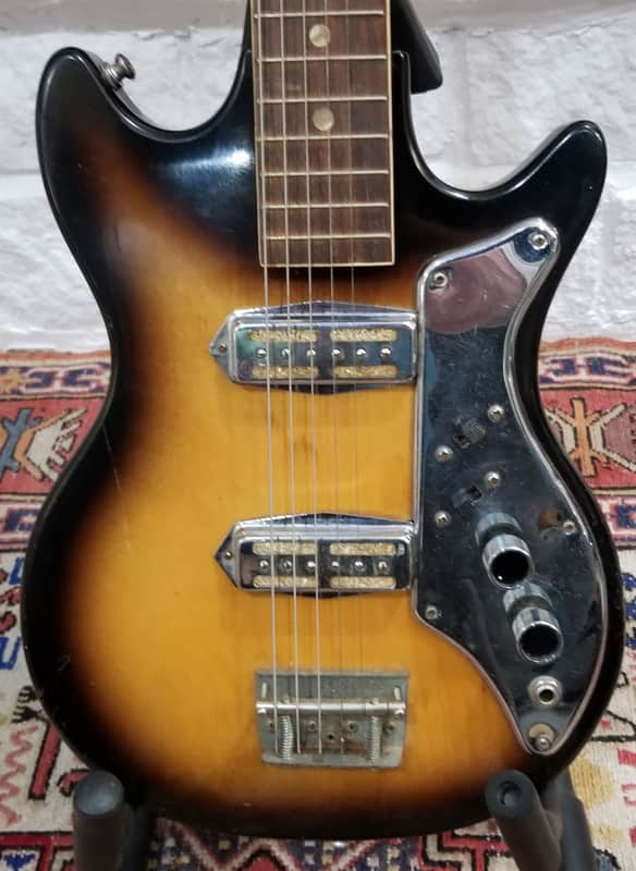 AGS Teisco Imperial Guitar w Gold Foils 1960s Japan | Reverb Canada