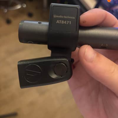 Audio-Technica ATM450 Side-Address Cardioid Condenser Mic 2010s - Black image 4