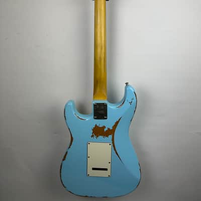 Vintage V6HMRLB Distressed Laguna Blue image 5
