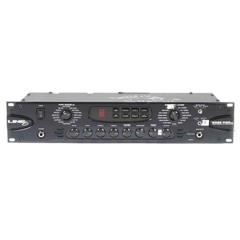 Line 6 Bass Pod Pro Owned by Deryck Whibley Of Sum 41 image 1
