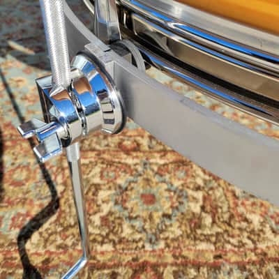 Peavey RBS-1 22x18 Bass Drum W/ Custom made Gong Drum Cradle - Satin Natural (C017-3-19) image 3