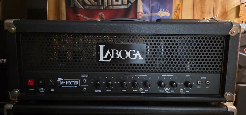 Laboga Mr. Hector Duo Master Guitar Amplifier Head RARE with footswitch image 1