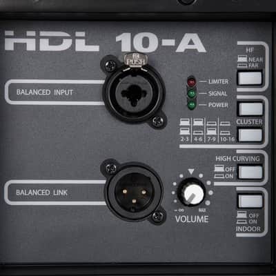 RCF HDL10-A Dual 8 Active Coaxial Line Array Module, 700W, Black image 2
