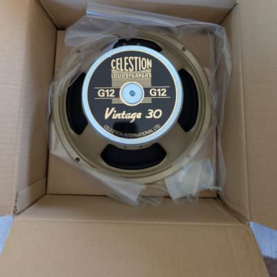 Celestion G12 Vintage 30 12" 60-Watt 8ohm Guitar Amp Speaker 2020s - White image 3