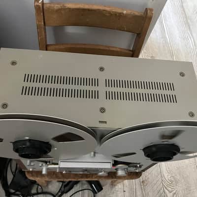 PLEASE READ ENTIRE AD!!! Akai GX-625 1/4" 10.5 inch 4-Track 2-Channel Reel to Reel Tape Deck Recorder 1980 - 1982 - Silver image 5