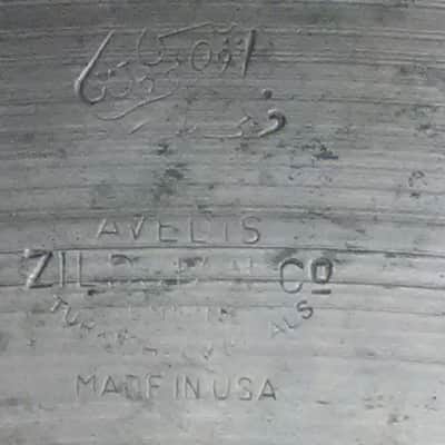 Zildjian 22" Avedis Trans Stamp T4 - 1950s Sizzler - 2651 gm brilliant finish image 3