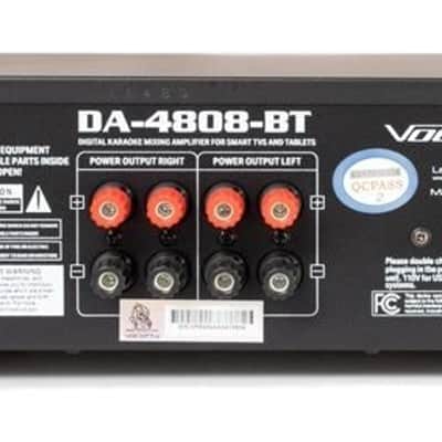 VocoPro DA-4808-BT Bluetooth Karaoke Mixing Amplifier image 3