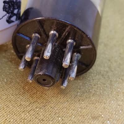 Mullard 1% Tight Matched Pair (2) EL34 6CA7 dual getter tNOS AT1000 TESTED Vacuum Tubes Blackburn Xf2 brown base Power Pentode 1962-1968 image 15