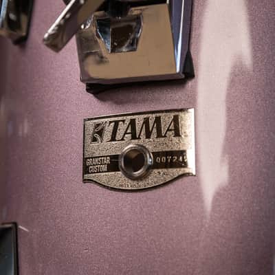 1980s Tama Granstar Heather Metallic Drum Set image 16