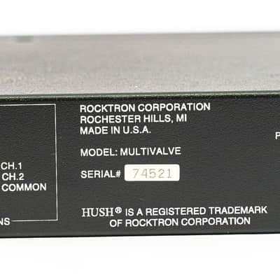 Rocktron MultiValve 1U Rackmount Tube Multi-Effects Processor – 12AX7 image 6