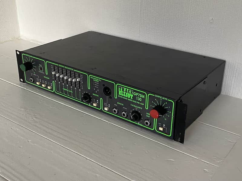 Trace Elliot GP7 RAH130SM Bass Head with case image 1