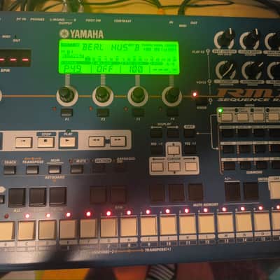Yamaha RM1x Sequence Remixer 2000s - Blue