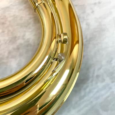 Near Mint King 627 Baritone Horn 3 Valve With Case & Mouthpiece (See Demo) image 6