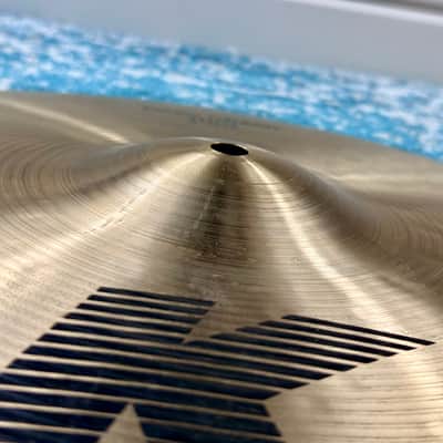 ULTRA CLEAN ALMOST N.O.S!! 15” Zildjian K IAK DARK THIN Crash 927g OLD-SCHOOL! image 4