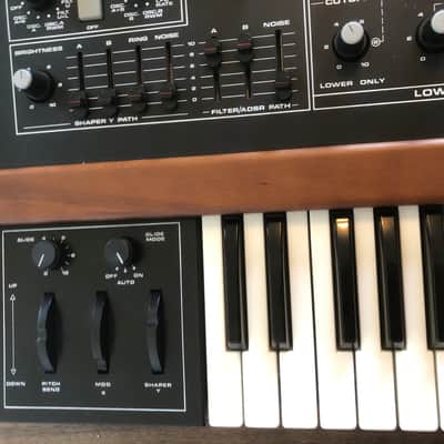 RARE Vintage 1983 Crumar Spirit — Bob Moog Designed Masterpiece — Gorgeous Cosmetics, Complete w/ Original Leather Case image 4